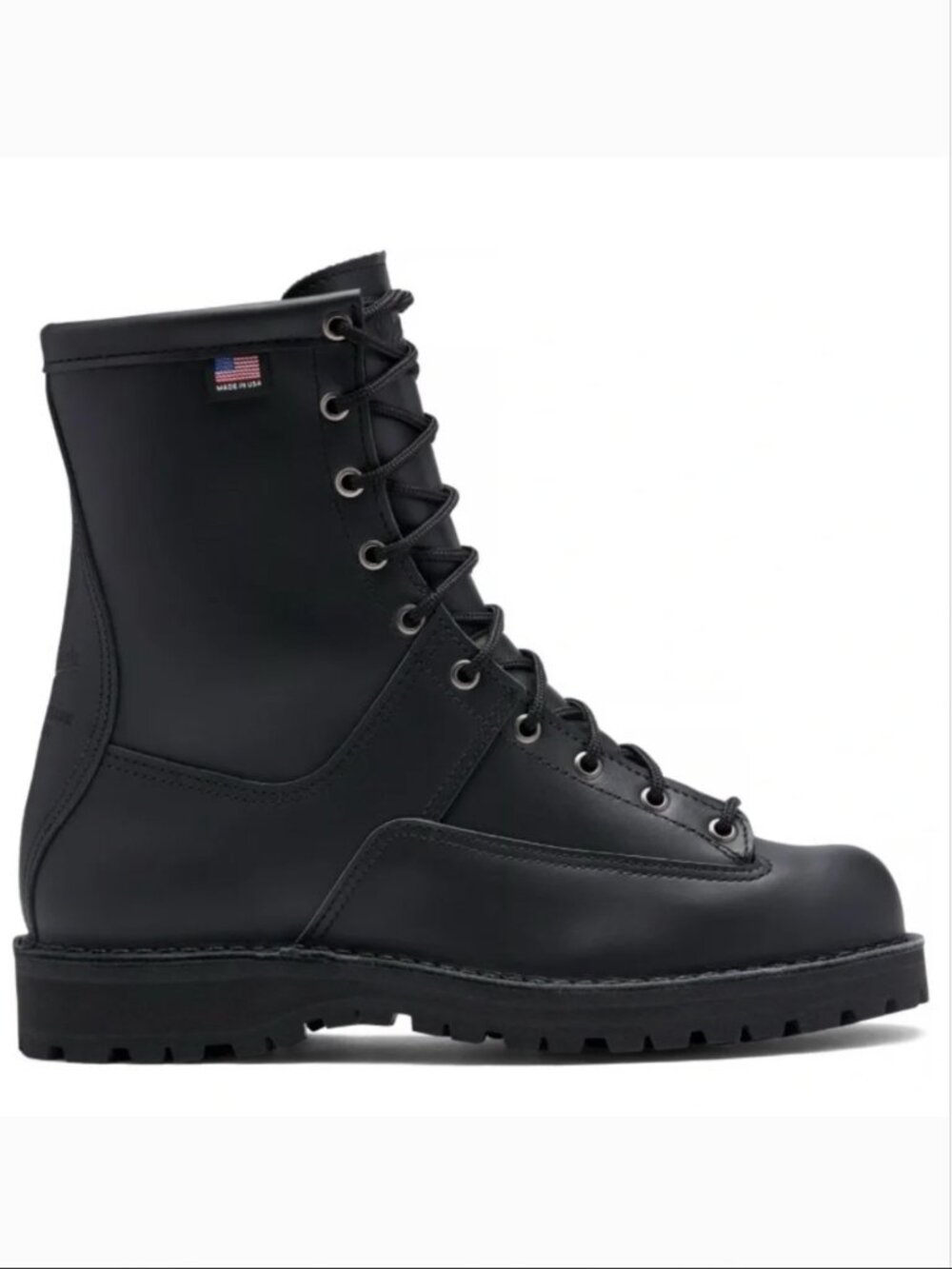 Danner Recon 8” Black Insulated 200G Lace Up Boots 7.5 69410